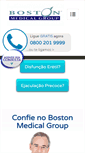 Mobile Screenshot of bostonmedicalgroup.com.br